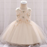 New Year Baby Girl Dress 0-24M 1 Years Baby Girls Birthday Dresses for infant Lace Vestido birthday party princess dress