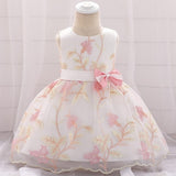 New Year Baby Girl Dress 0-24M 1 Years Baby Girls Birthday Dresses for infant Lace Vestido birthday party princess dress