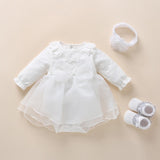 New Born baby girl clothes&dresses cotton princess style baby baptism dress 2019 infant christening dress vestidos 0 3 6 months