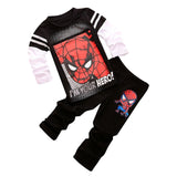 Children's Clothing Sets Boys Sleepwear Clothes Kids Batman Pajamas Set Baby Girls Cotton Cartoon Pijamas Spring Autumn Pyjamas