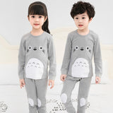 Kids Pajamas 2019 Autumn Girls Boys Sleepwear Nightwear Baby Infant Clothes Animal Cartoon Pajama Sets Cotton Children's Pyjamas