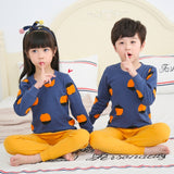 Kids Pajamas 2019 Autumn Girls Boys Sleepwear Nightwear Baby Infant Clothes Animal Cartoon Pajama Sets Cotton Children's Pyjamas