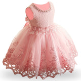 Infant Dress Christmas Baby Princess Party Dresses For Baby Girls Christening Dress 1 Year Birthday Dress Newborn Baby Clothes