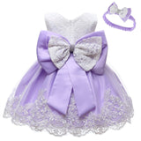 Infant Dress Christmas Baby Princess Party Dresses For Baby Girls Christening Dress 1 Year Birthday Dress Newborn Baby Clothes