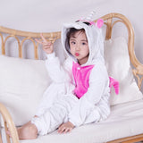 SAILEROAD Baby Girl Pajamas For Girls Unicorn Pajamas Kids Flannel Kigurumi Children Pijama Animal Sleepwear Warm Winter Onesies