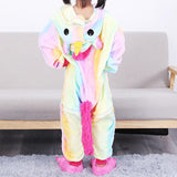 SAILEROAD Baby Girl Pajamas For Girls Unicorn Pajamas Kids Flannel Kigurumi Children Pijama Animal Sleepwear Warm Winter Onesies