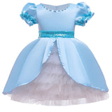 New Year Baby Girl Dress 0-24M 1 Years Baby Girls Birthday Dresses for infant Lace Vestido birthday party princess dress