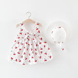 Bear Leader Baby Dresses 2019 Summer Girls Cotton Children Dress Polka Dot Princess Costume for Girls Fashion Baby Clothes