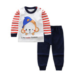 2019 Autumn Children Pajamas Animal Cartoon Sleepwear Kids Clothes Set Winter Pyjamas Kids Toddler Baby Sleepwear For Boys Girls