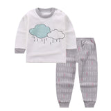 2019 Autumn Children Pajamas Animal Cartoon Sleepwear Kids Clothes Set Winter Pyjamas Kids Toddler Baby Sleepwear For Boys Girls