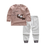 2019 Autumn Children Pajamas Animal Cartoon Sleepwear Kids Clothes Set Winter Pyjamas Kids Toddler Baby Sleepwear For Boys Girls