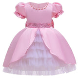 New Year Baby Girl Dress 0-24M 1 Years Baby Girls Birthday Dresses for infant Lace Vestido birthday party princess dress