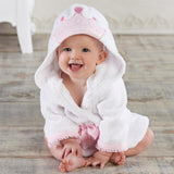 0-6Y Children Robes Animal Boys Girls Cotton sleepwear Baby Bathrobe Romper kids Home wear Baby Hooded Bath Towel Robes Cartoon