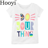 100% Cotton Baby Girl Clothes Kids Tops Girl's Tees Shirts Cute Outfits Infant Clothing T Shirts Fashion Children 6-24 Month