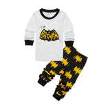 Children's Clothing Sets Boys Sleepwear Clothes Kids Batman Pajamas Set Baby Girls Cotton Cartoon Pijamas Spring Autumn Pyjamas