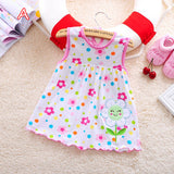 2019 Cute Vestido infantil Baby Girl Dress Cotton Regular Sleeveless A-Line Dresses Casual Clothing Mini Princess 0-24 Months