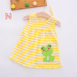 2019 Cute Vestido infantil Baby Girl Dress Cotton Regular Sleeveless A-Line Dresses Casual Clothing Mini Princess 0-24 Months