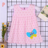 2019 Cute Vestido infantil Baby Girl Dress Cotton Regular Sleeveless A-Line Dresses Casual Clothing Mini Princess 0-24 Months