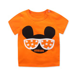 New Summer Baby T Shirt For Boys Girls Kids Clothes Short Sleeve Cartoon T-Shirt  Baby Boy Girl Clothes bebes Toddler Tops Tee
