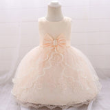 New Year Baby Girl Dress 0-24M 1 Years Baby Girls Birthday Dresses for infant Lace Vestido birthday party princess dress