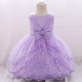 New Year Baby Girl Dress 0-24M 1 Years Baby Girls Birthday Dresses for infant Lace Vestido birthday party princess dress