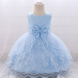 New Year Baby Girl Dress 0-24M 1 Years Baby Girls Birthday Dresses for infant Lace Vestido birthday party princess dress