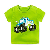 New Summer Baby T Shirt For Boys Girls Kids Clothes Short Sleeve Cartoon T-Shirt  Baby Boy Girl Clothes bebes Toddler Tops Tee