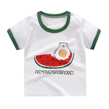 Luna Blanco cotton Baby T-shirt Long sleeved o-neck clothes Baby T-shirt Kids Clothes Cartoon T shirts for Girls Boy Tops & Tees