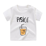 Luna Blanco cotton Baby T-shirt Long sleeved o-neck clothes Baby T-shirt Kids Clothes Cartoon T shirts for Girls Boy Tops & Tees