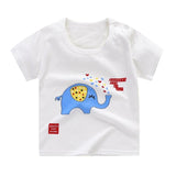 Luna Blanco cotton Baby T-shirt Long sleeved o-neck clothes Baby T-shirt Kids Clothes Cartoon T shirts for Girls Boy Tops & Tees