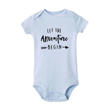 Let The Adventure Begin Baby Onesie Pregnancy Announcement Onesie Clothing Baby Boys Girls Bodysuit Jumpsuit Clothes Outfits