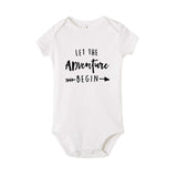 Let The Adventure Begin Baby Onesie Pregnancy Announcement Onesie Clothing Baby Boys Girls Bodysuit Jumpsuit Clothes Outfits