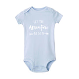 Let The Adventure Begin Baby Onesie Pregnancy Announcement Onesie Clothing Baby Boys Girls Bodysuit Jumpsuit Clothes Outfits