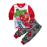 Children's Clothing Sets Boys Sleepwear Clothes Kids Batman Pajamas Set Baby Girls Cotton Cartoon Pijamas Spring Autumn Pyjamas