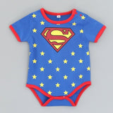 Summer Newborn Baby Girl Clothes Cartoon Baby Boy Rompers Spiderman Batman Unisex Baby Rompers Cartoon Animal Clothing Set