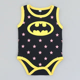 Summer Newborn Baby Girl Clothes Cartoon Baby Boy Rompers Spiderman Batman Unisex Baby Rompers Cartoon Animal Clothing Set