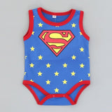 Summer Newborn Baby Girl Clothes Cartoon Baby Boy Rompers Spiderman Batman Unisex Baby Rompers Cartoon Animal Clothing Set