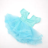 Clothes for doll fit 43-45cm Bald head baby toy new born doll and American doll fashion Ballet princess dress