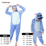 Boy Girl Pajamas Unicorn Winter Women Pajamas Cartoon Animal Pegasus Onesie Kigurumi Pyjamas Kids Hooded Baby Sleepwear Jumpsuit