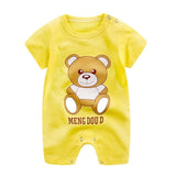 0-12M Age New Born Baby Girl Boy Clothes Romper Cotton Toddlers Infant Unisex Short Sleeve Playsuit Jumpsuit for Newborns