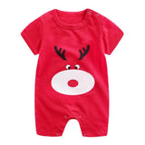 0-12M Age New Born Baby Girl Boy Clothes Romper Cotton Toddlers Infant Unisex Short Sleeve Playsuit Jumpsuit for Newborns