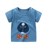 Unini-yun Boys Summer Clothes Children T shirts 2018 Brand Tee Shirt Cotton Tops Kids Clothing Animal Pattern Baby Boy T-shirts