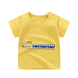 Unini-yun Boys Summer Clothes Children T shirts 2018 Brand Tee Shirt Cotton Tops Kids Clothing Animal Pattern Baby Boy T-shirts