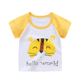Unini-yun Boys Summer Clothes Children T shirts 2018 Brand Tee Shirt Cotton Tops Kids Clothing Animal Pattern Baby Boy T-shirts