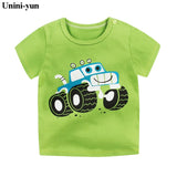 Unini-yun Boys Summer Clothes Children T shirts 2018 Brand Tee Shirt Cotton Tops Kids Clothing Animal Pattern Baby Boy T-shirts
