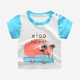 Unini-yun Boys Summer Clothes Children T shirts 2018 Brand Tee Shirt Cotton Tops Kids Clothing Animal Pattern Baby Boy T-shirts