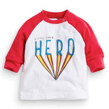 Promotion Sale brand 2019 New fashion boys clothing Fireman cotton blouse childrens clothes baby boy's long sleeve t shirts