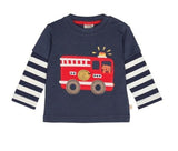 Promotion Sale brand 2019 New fashion boys clothing Fireman cotton blouse childrens clothes baby boy's long sleeve t shirts