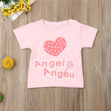 2019 New Toddler Kids Baby Boys Girls Cotton T-shirt Summer Tops Short Sleeve Clothes