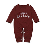new born baby clothes baby boy romper winter clothes costume romper onesie disfraz bebe 2019 Button Letter 0-18m Long Sleeve Z4